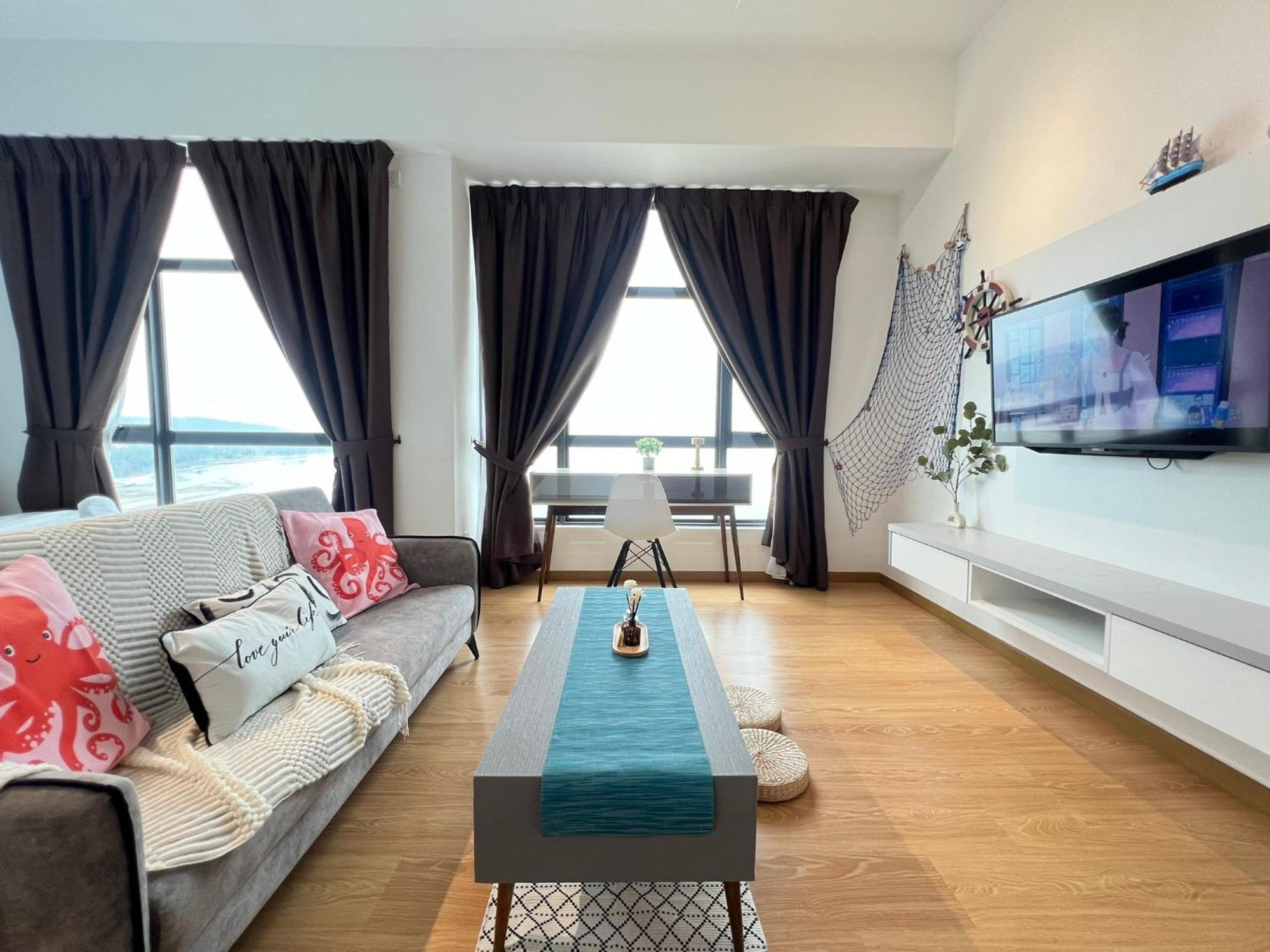 Oceanbay2 Seaview 6Pax Studio Netflix A-18-12 Kuantan Luaran gambar